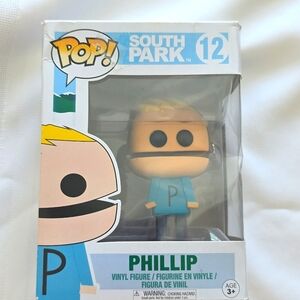 NWT Funko Pop! South Park Phillip # 12 collectible Vinyl Figure toy